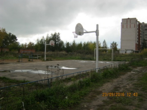 Спортивная площадка, расположенная по адресу г. Иваново, Бакинский проезд, д. 55