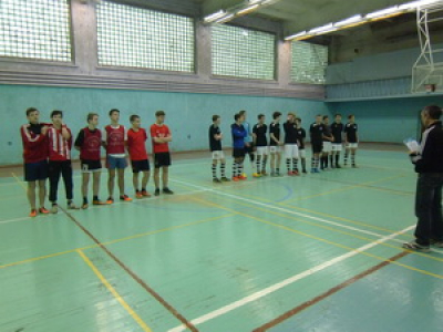 финальные игры Молодёжной лиги по мини-футболу среди старших юношей