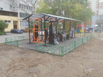 Новая спортивная площадка на ул.Богдана Хмельницкого