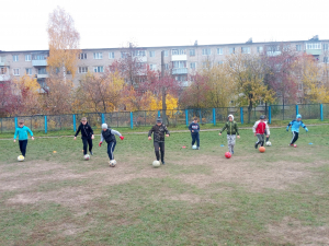 Тренировка по футболу