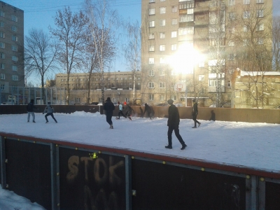 Новогодний турнир по мини-футболу на снегу